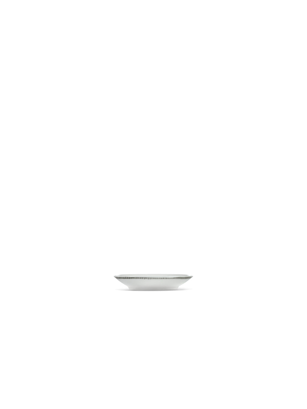 Midnight Flowers - Lot De 2 Assiettes D'accompagnement - Porcelaine Bone China - Fiore Rosa