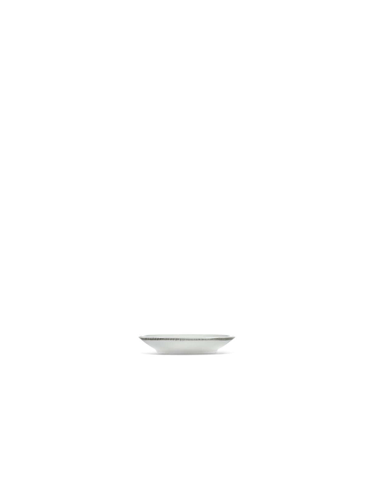 Midnight Flowers - Lot De 2 Assiettes D'accompagnement - Porcelaine Bone China - Fiore Rosa