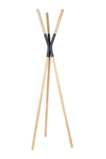 Pinnacle - Coat Rack - Solid Fir - Dark Gray