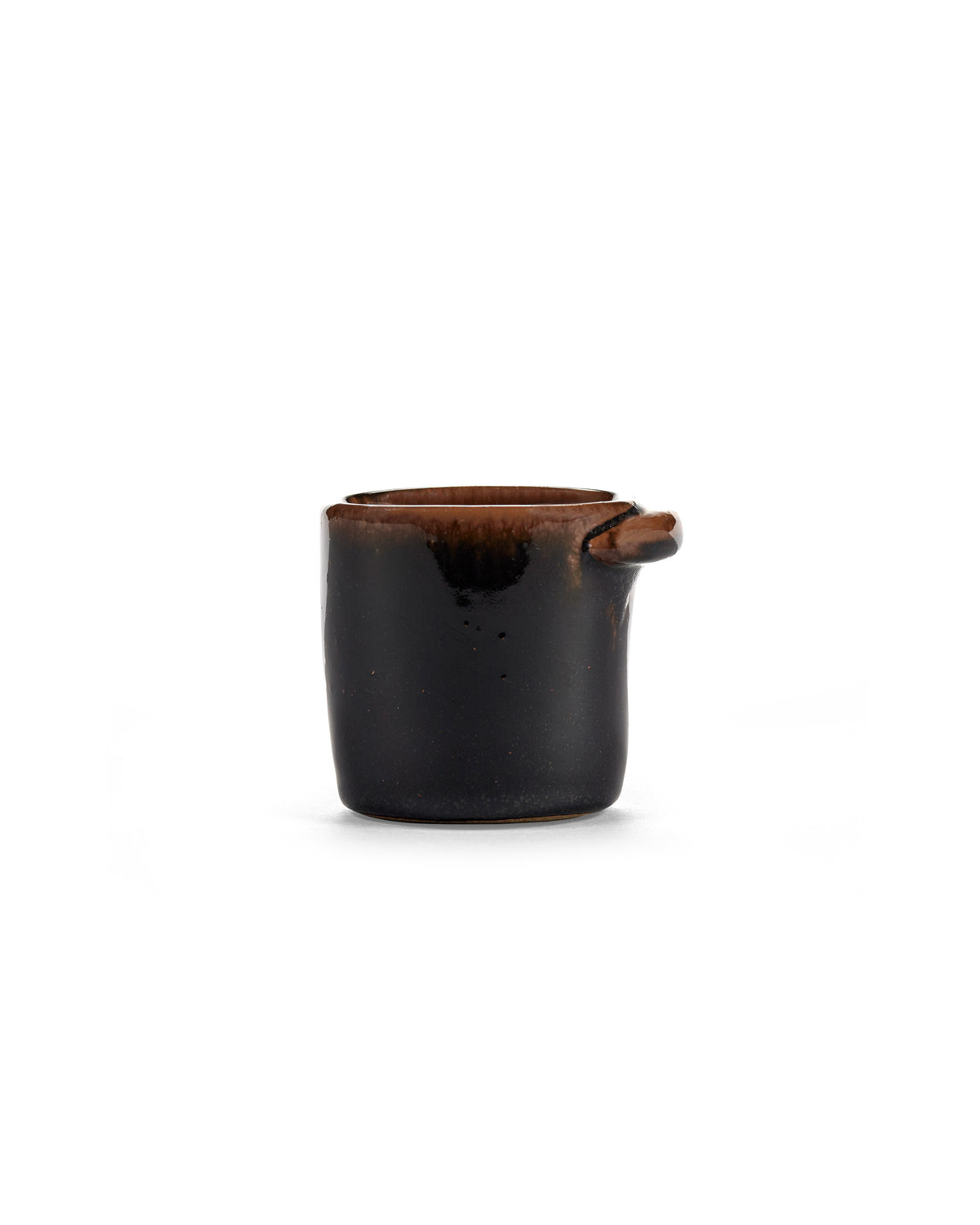 Out Of Lines - Lot De 2 Tasses À Expresso Sans Anse - Grès - Noir Brun