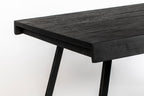 Suri - Table De Salle À Manger - Bois - Noir
