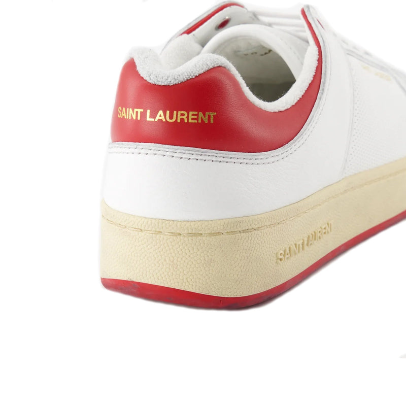 Sneakers - Saint Laurent Leather - White