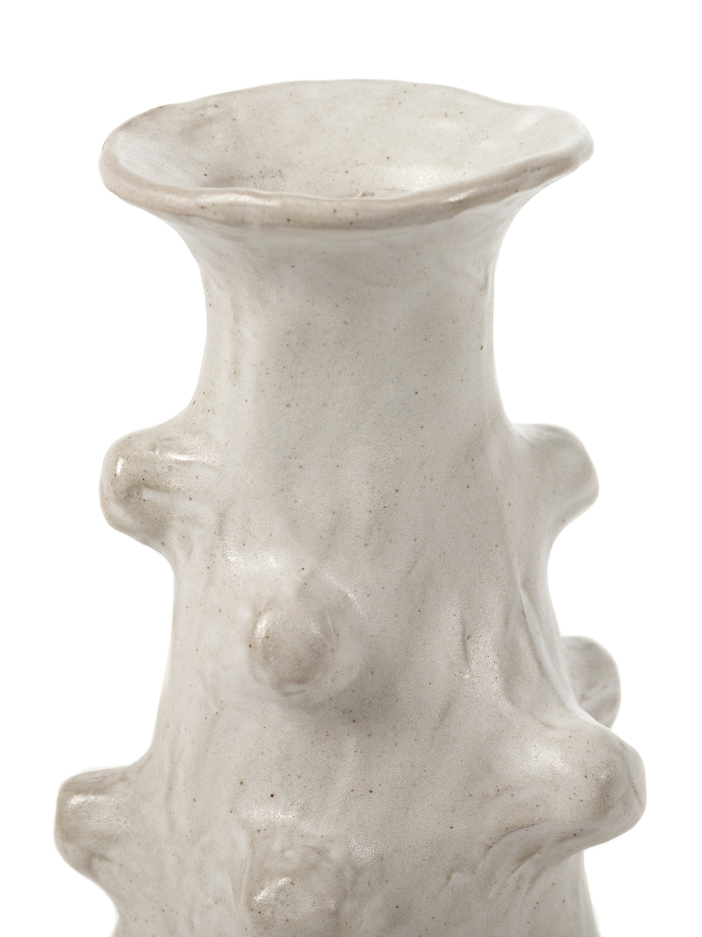 Marie Billy - Vase 03 - S - Grès - Blanc