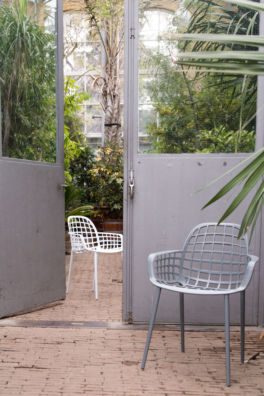 Albert Kuip - Outdoor Armchair - Aluminum - White