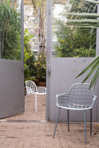 Albert Kuip - Outdoor Armchair - Aluminum - White