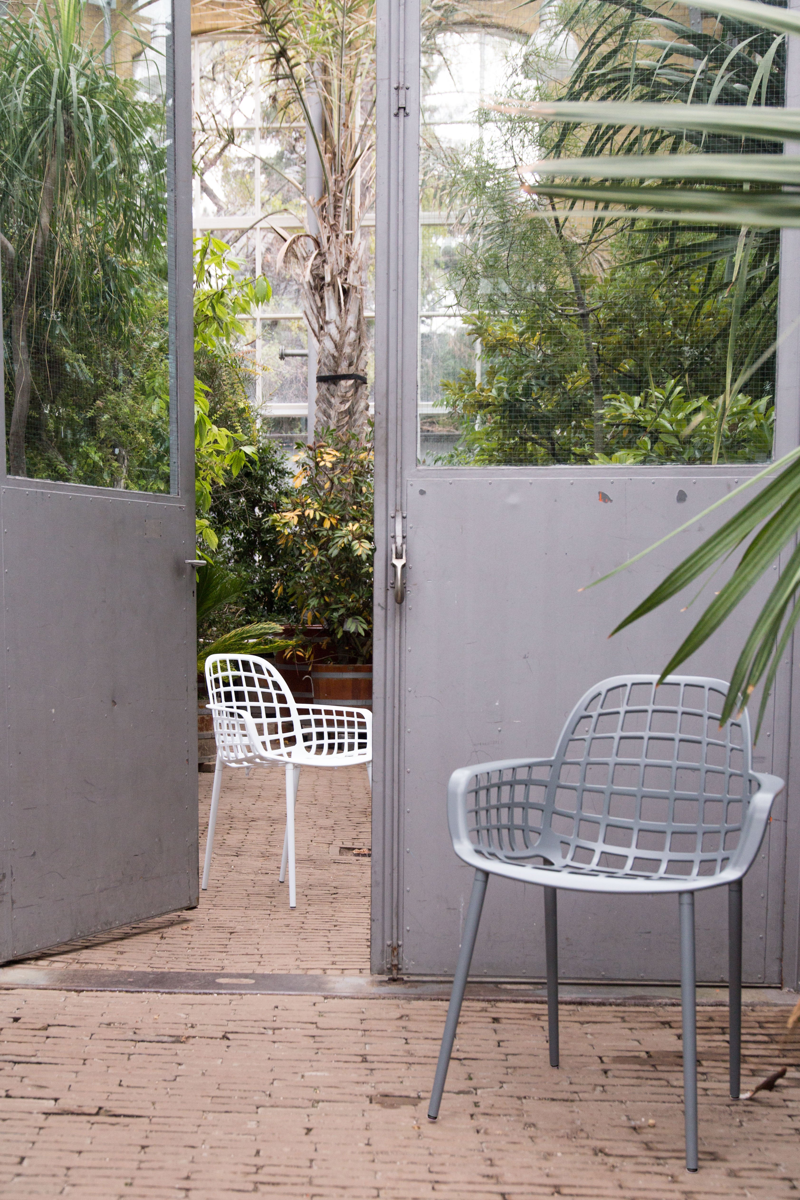 Albert Kuip - Outdoor Armchair - Aluminum - White
