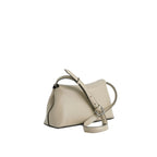 Toteme - T-Lock Leather Pouch - Women - Cream