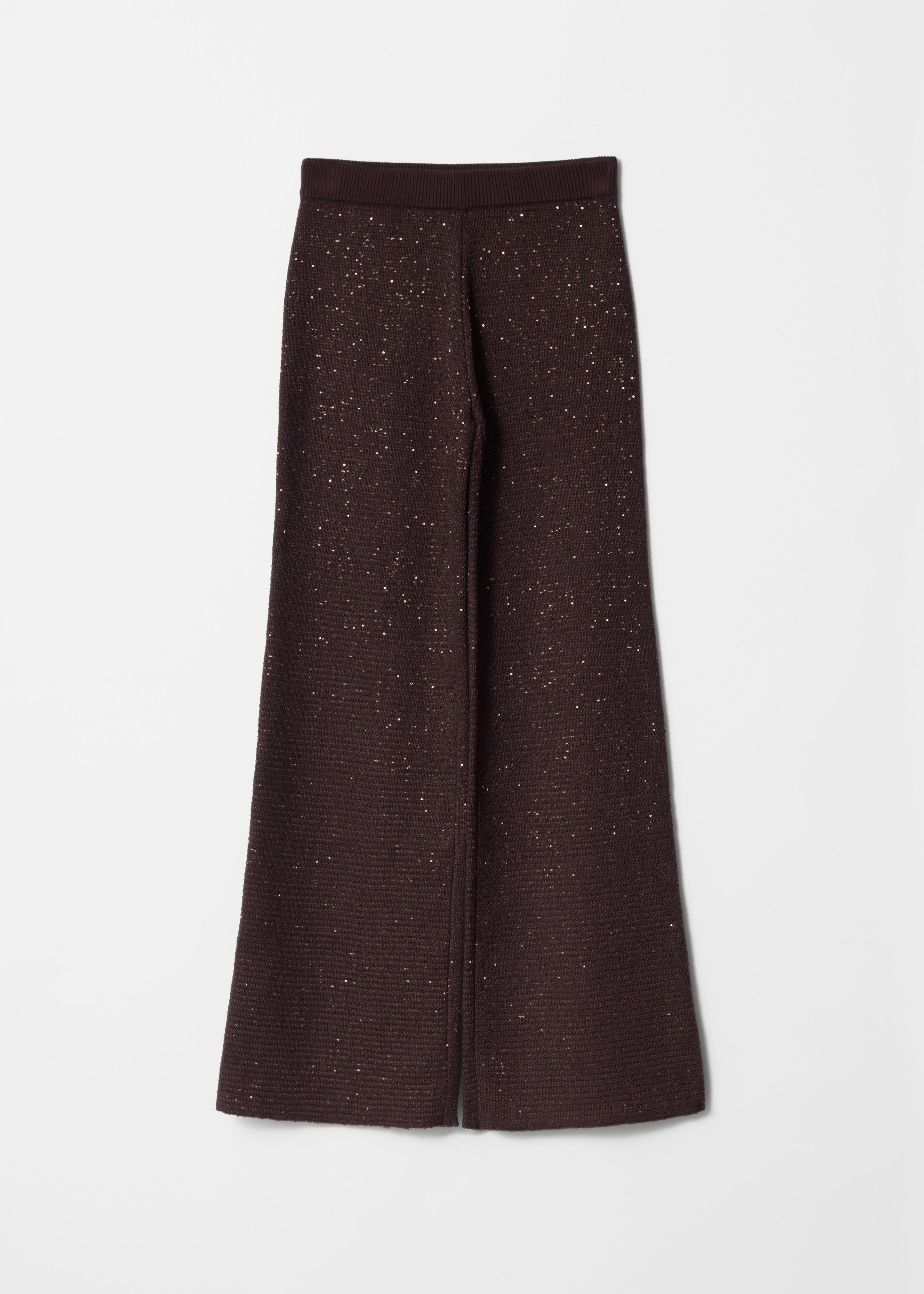 Pantalones de punto x Claudia - Rojo