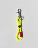 8Mm Loop Key Holder - Neon Yellow