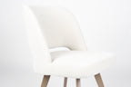 Yves - Dining Room Chair - Polyester - White/Beige