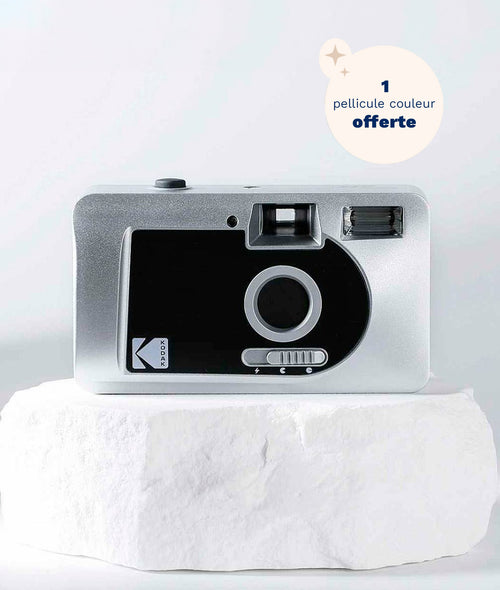 Appareil Argentique - S88 - Silver Black - 1 Pellicule Couleur Offerte - Kodak