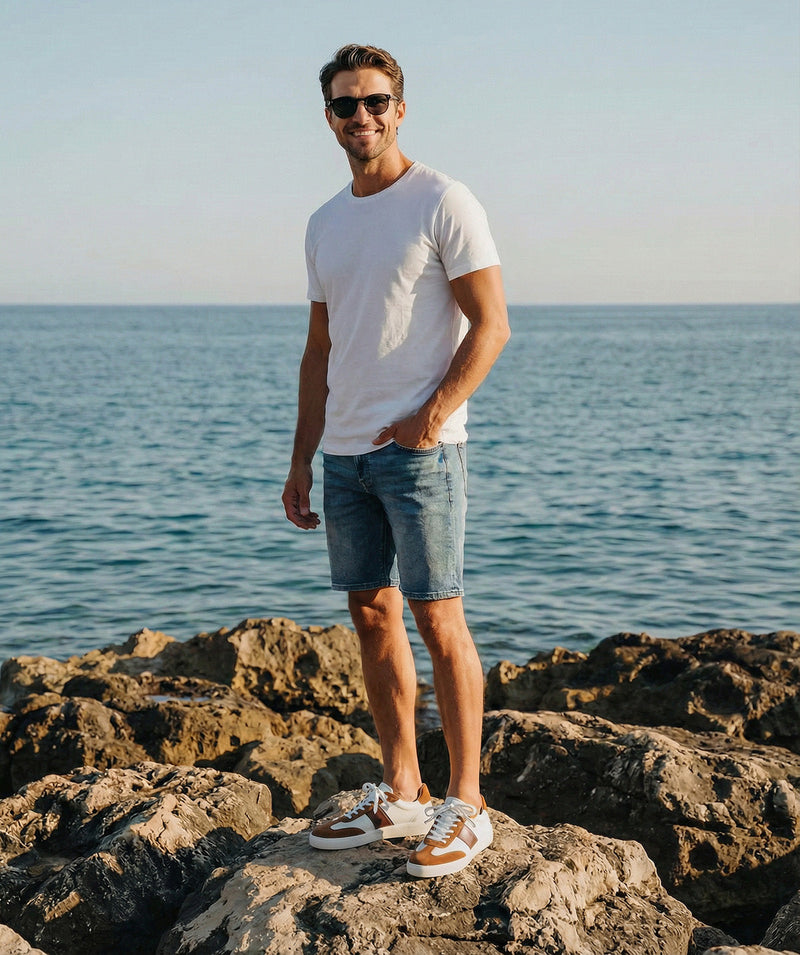 Sneakers Leo - Blanc