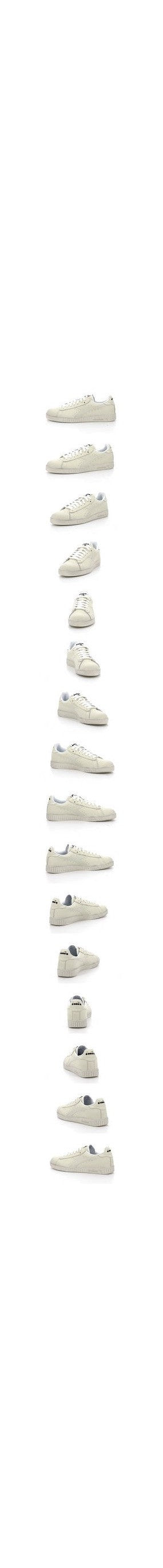 Diadora - Sneakers Bas Game L Low Waxe - White/White/White - Mixte