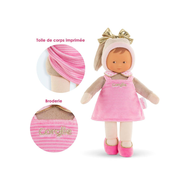 Doudou Miss Rayée Rêves D'Étoiles - 25 cm