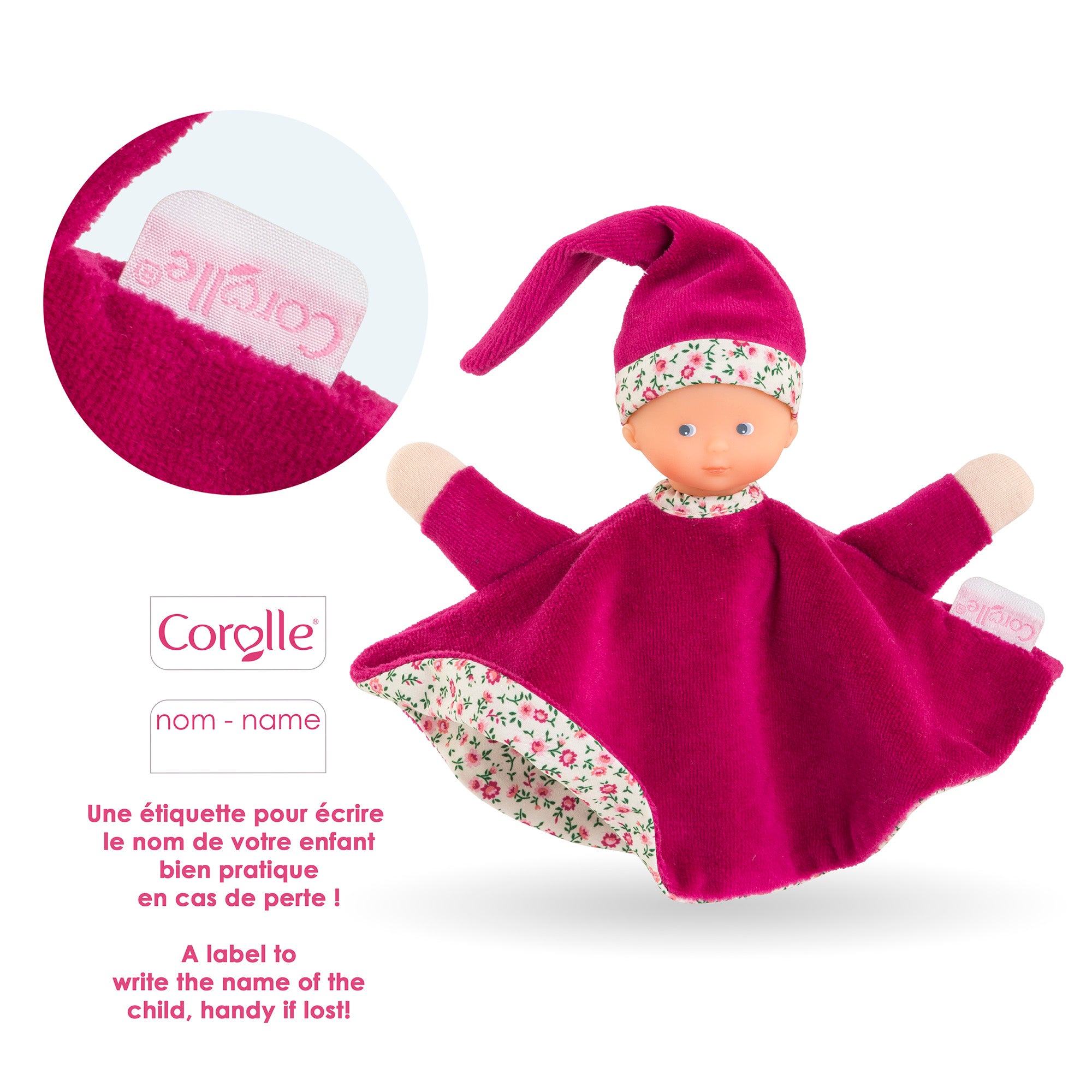 Tidoudou Grenadine Pink Comfort Toy