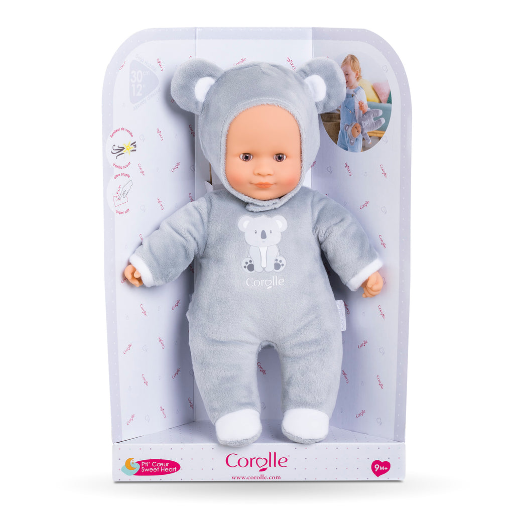 Pti'Coeur Koala Baby Doll
