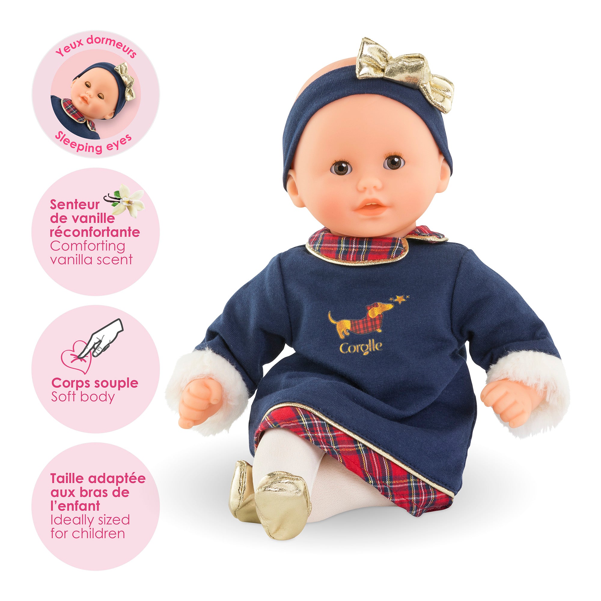Muñeco Bébé Calin Margaux Corolle En Fêtes