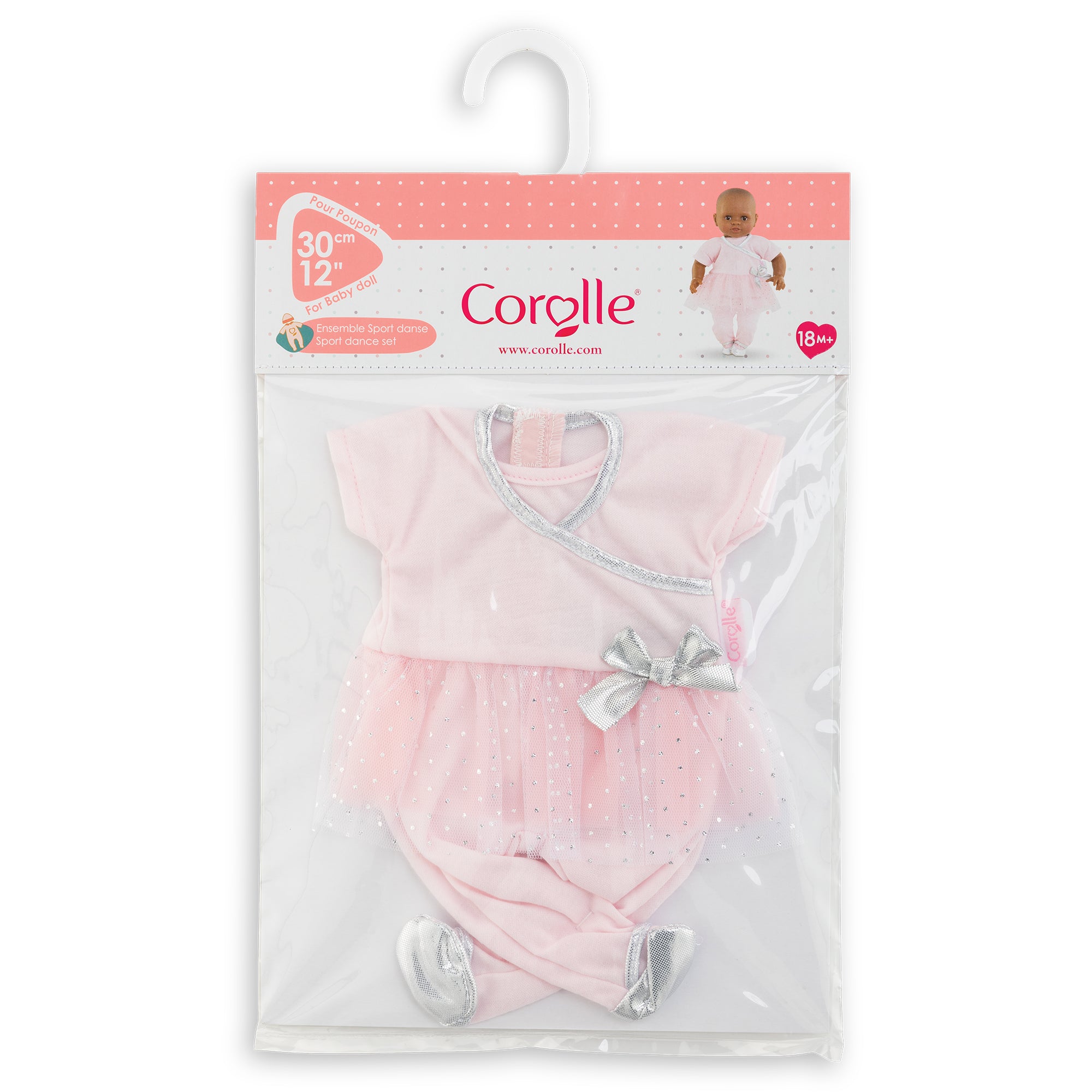 Dance Sport Outfit for 30 cm Baby Doll