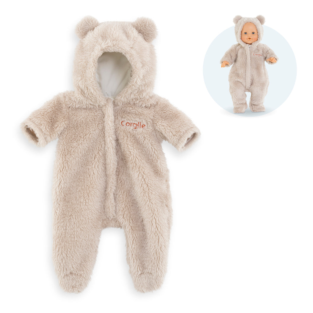 Traje Piloto Osito Bebé 36 Cm