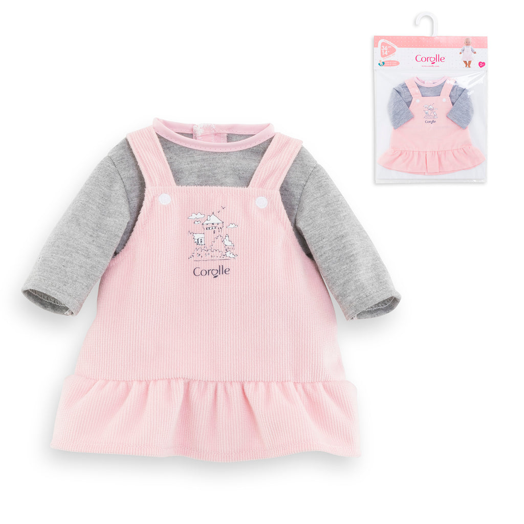 Vestido Y Camiseta Bords De Loire Para Bebé 36 Cm