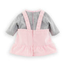 Robe Et T-Shirt Bords De Loire Pour Poupon 36 Cm
