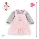 Robe Et T-Shirt Bords De Loire Pour Poupon 36 Cm