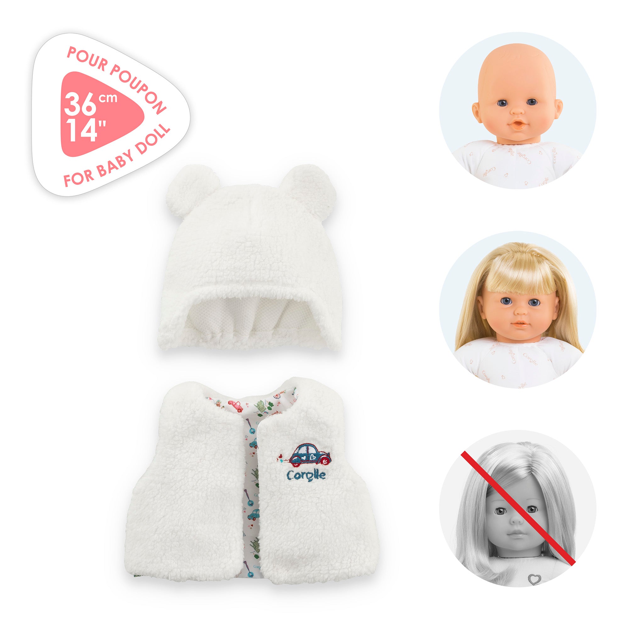 Winter Weekend In Paris Set For 36 Cm Doll