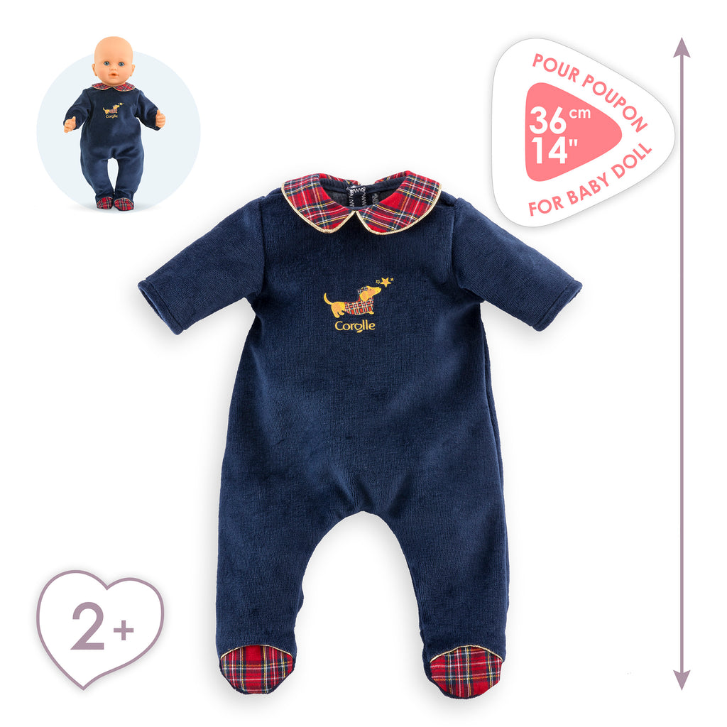 Pijama Corolle En Fêtes Para Muñeco De 36 Cm