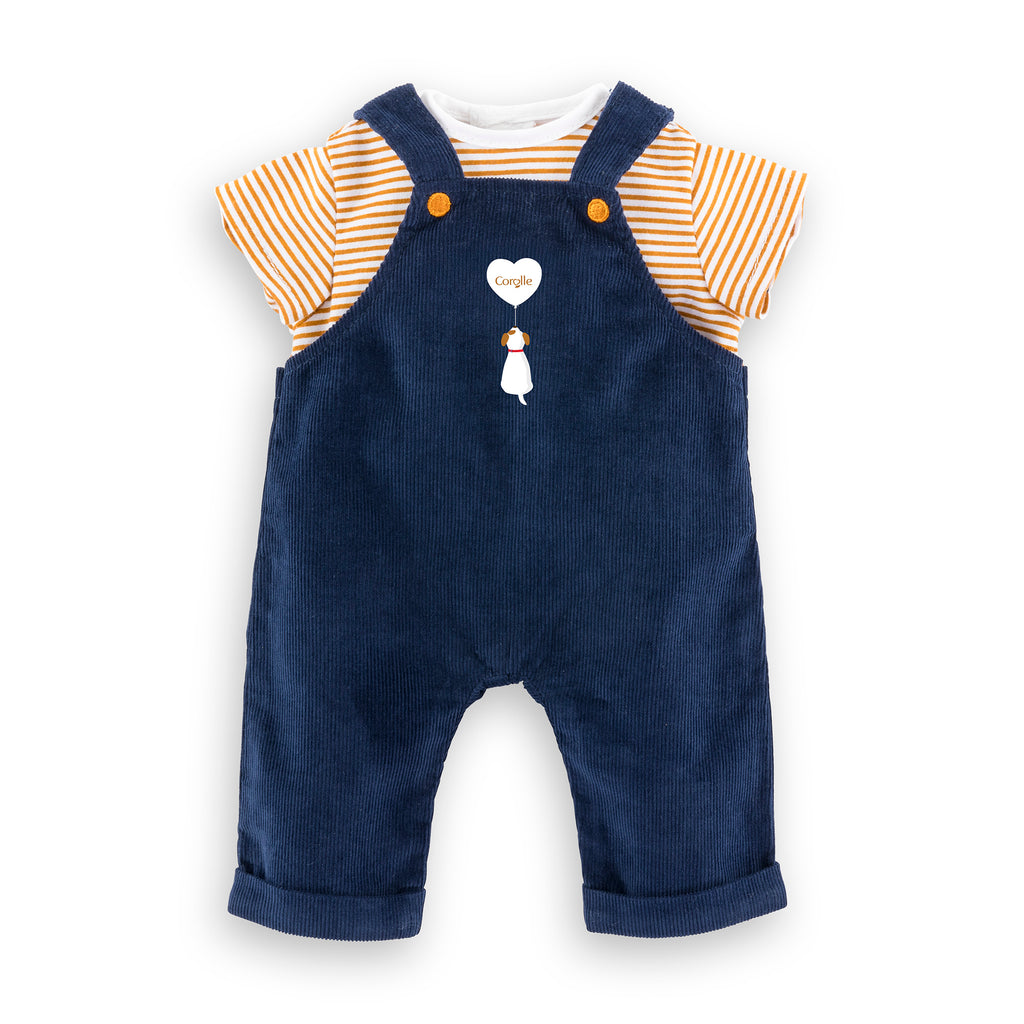 Camiseta Y Peto Marino Para Bebé 36 Cm