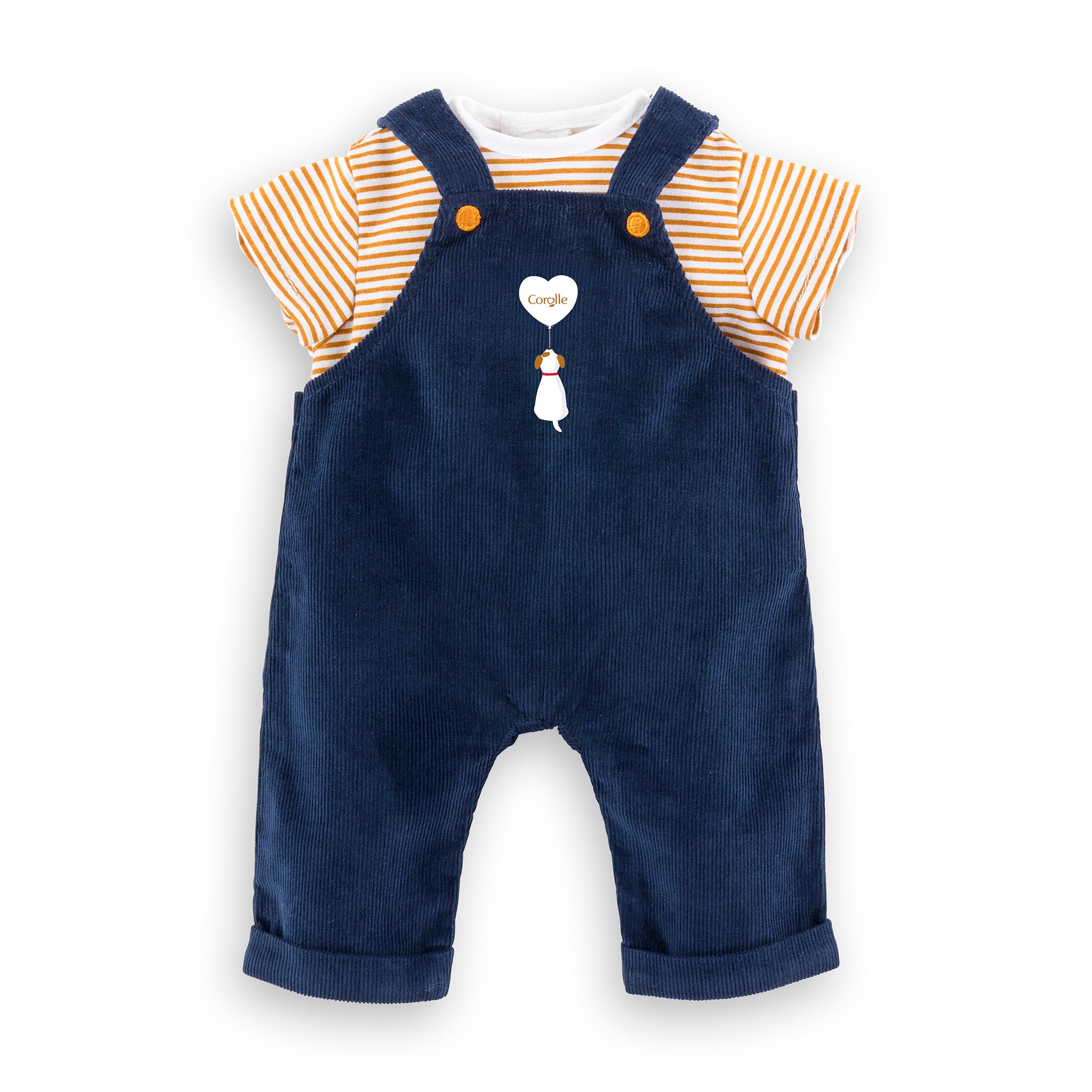 Camiseta Y Peto Marino Para Bebé 36 Cm