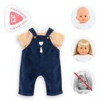 Camiseta Y Peto Marino Para Bebé 36 Cm