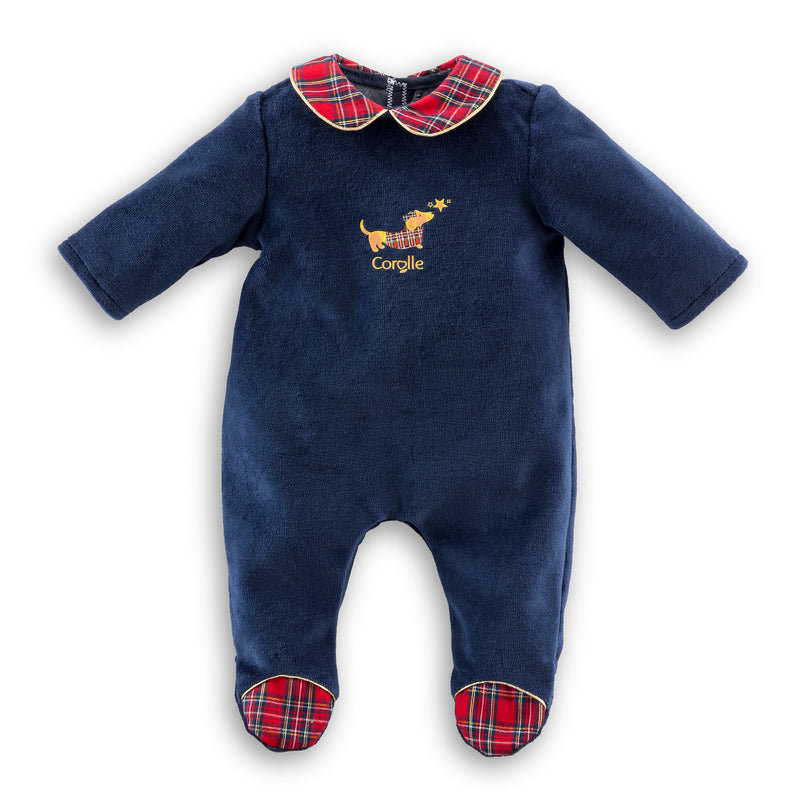 Pyjama Corolle En Fêtes Pour Poupon 42 Cm