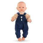 Camiseta Y Peto Marino Para Bebé De 42 Cm