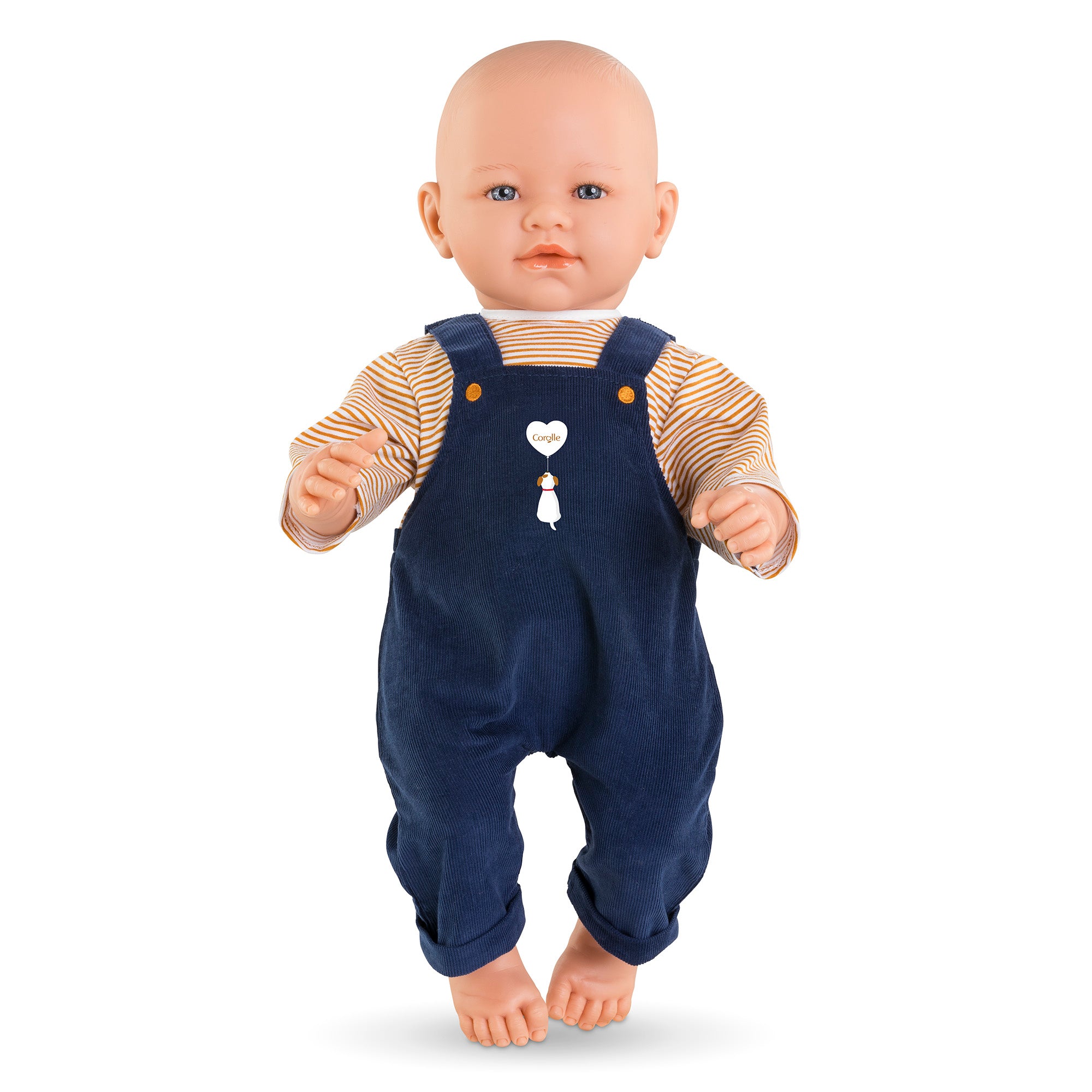 Camiseta Y Peto Marino Para Bebé De 42 Cm