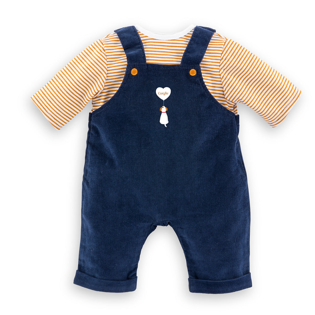 Camiseta Y Peto Marino Para Bebé De 42 Cm