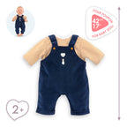Camiseta Y Peto Marino Para Bebé De 42 Cm