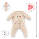 Jogging Beige Pour Poupon 42 Cm
