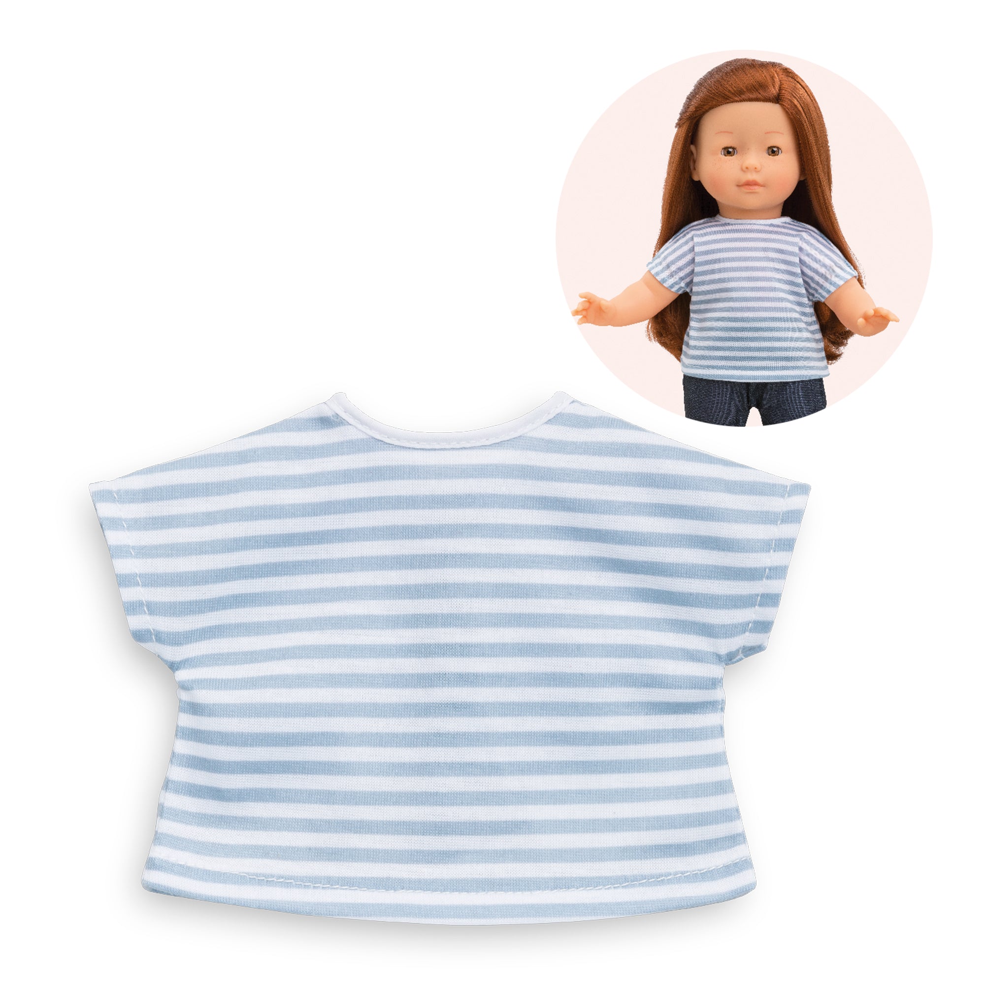 Camiseta de Rayas Para Muñeca Ma Corolle