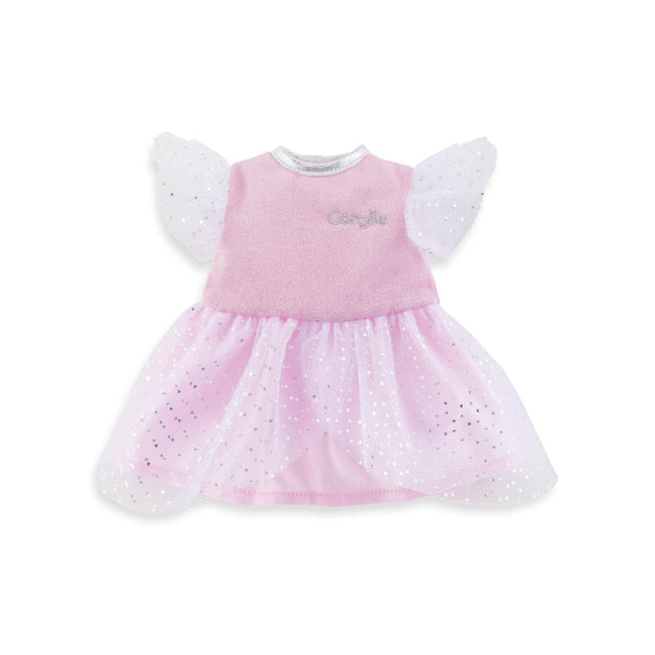 Vestito Rosa Con Paillettes Per Bambola Ma Corolle - 36 cm