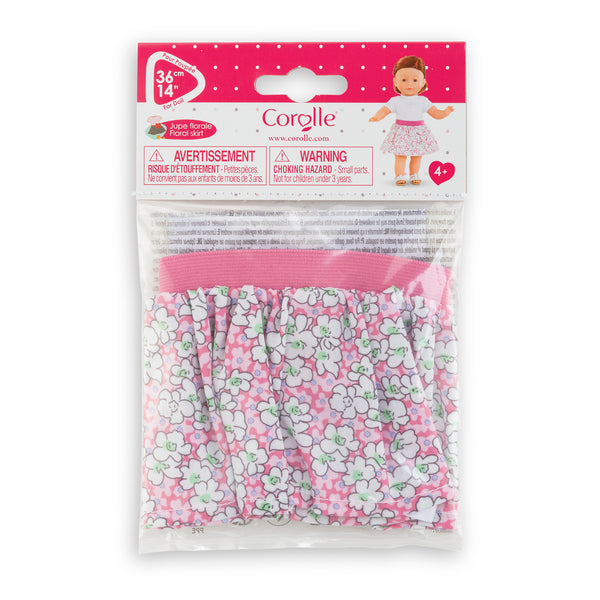 Falda floral para muñeca Ma Corolle