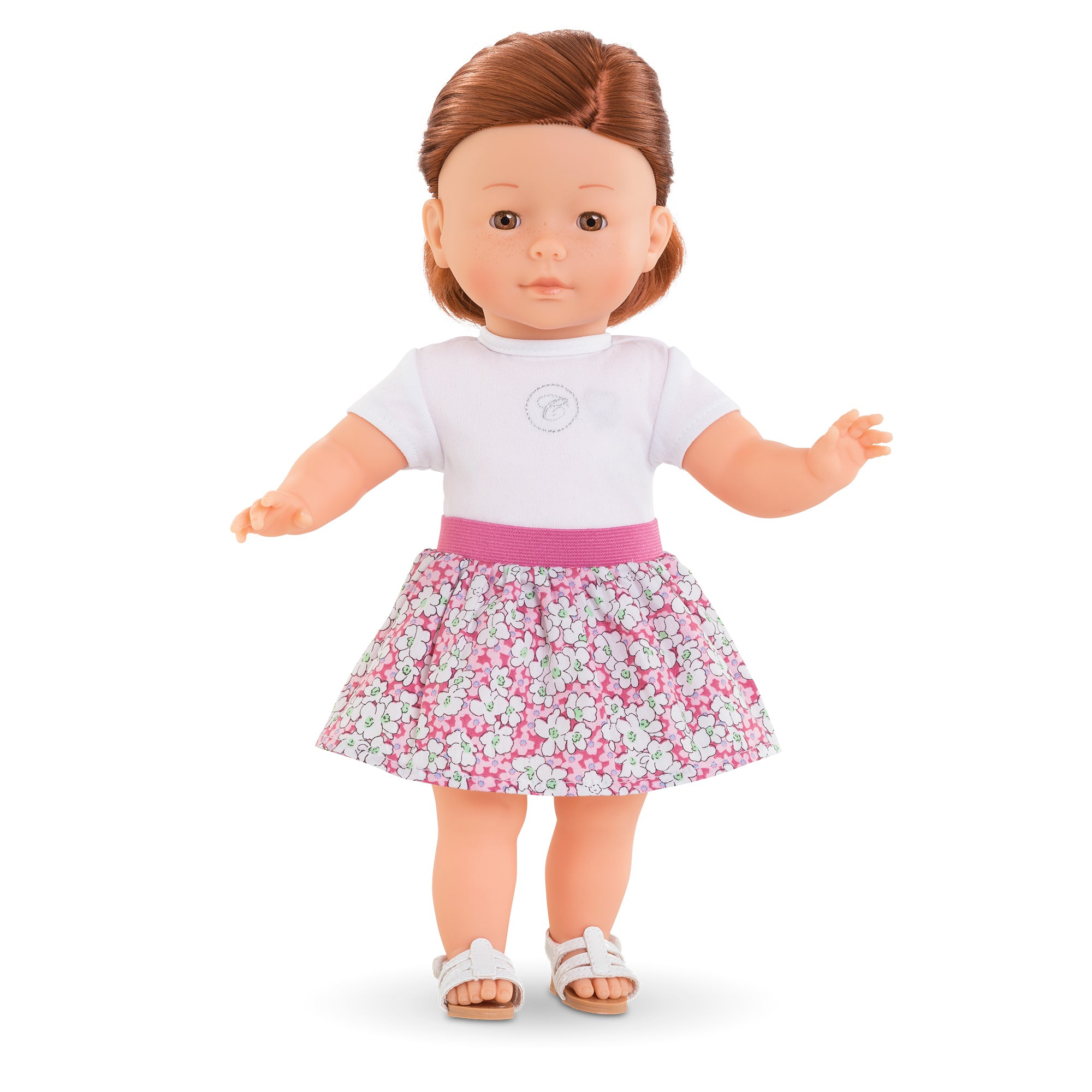 Falda floral para muñeca Ma Corolle