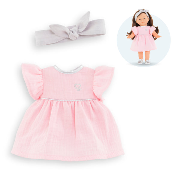 Vestido y Diadema Para Muñeca Ma Corolle