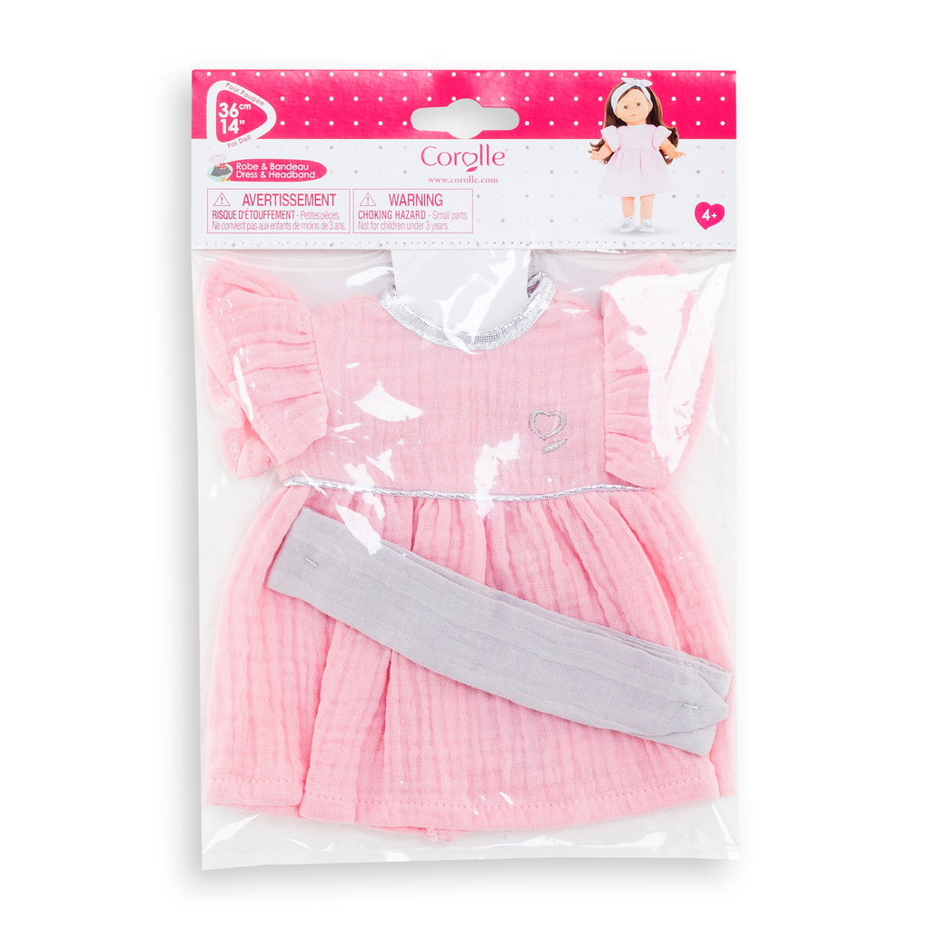Vestido y Diadema Para Muñeca Ma Corolle