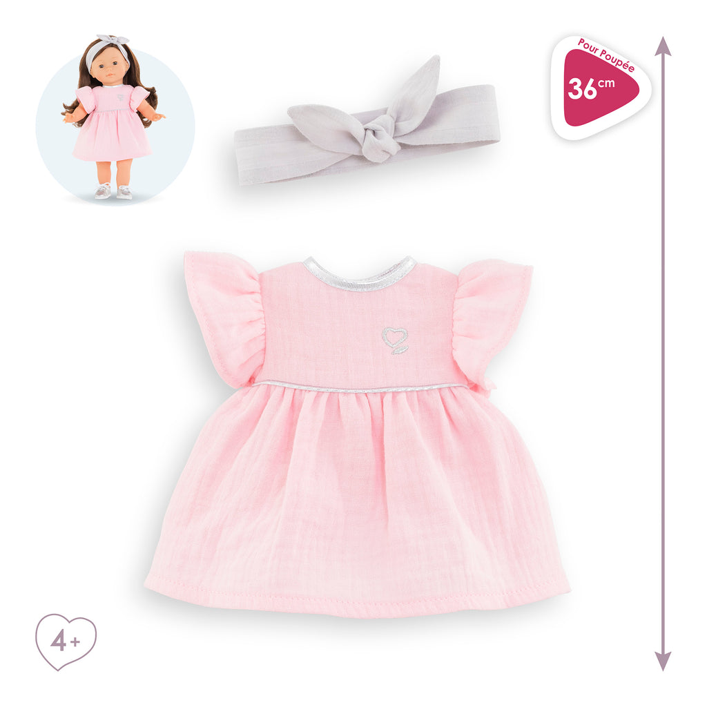 Vestido y Diadema Para Muñeca Ma Corolle