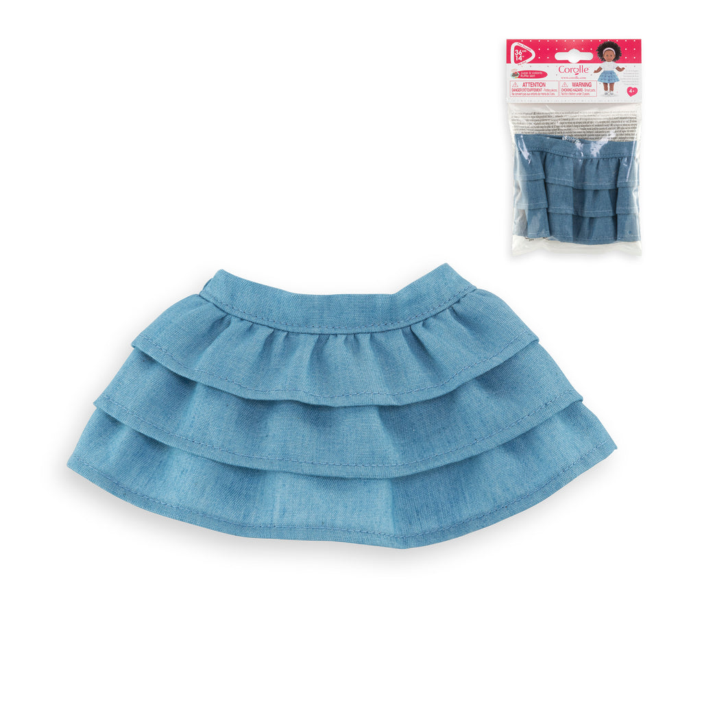 Falda Con Volantes Para Muñeca Ma Corolle