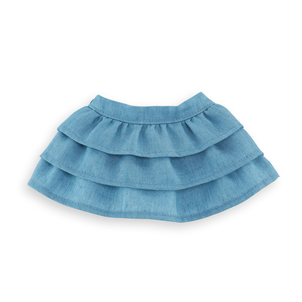 Falda Con Volantes Para Muñeca Ma Corolle