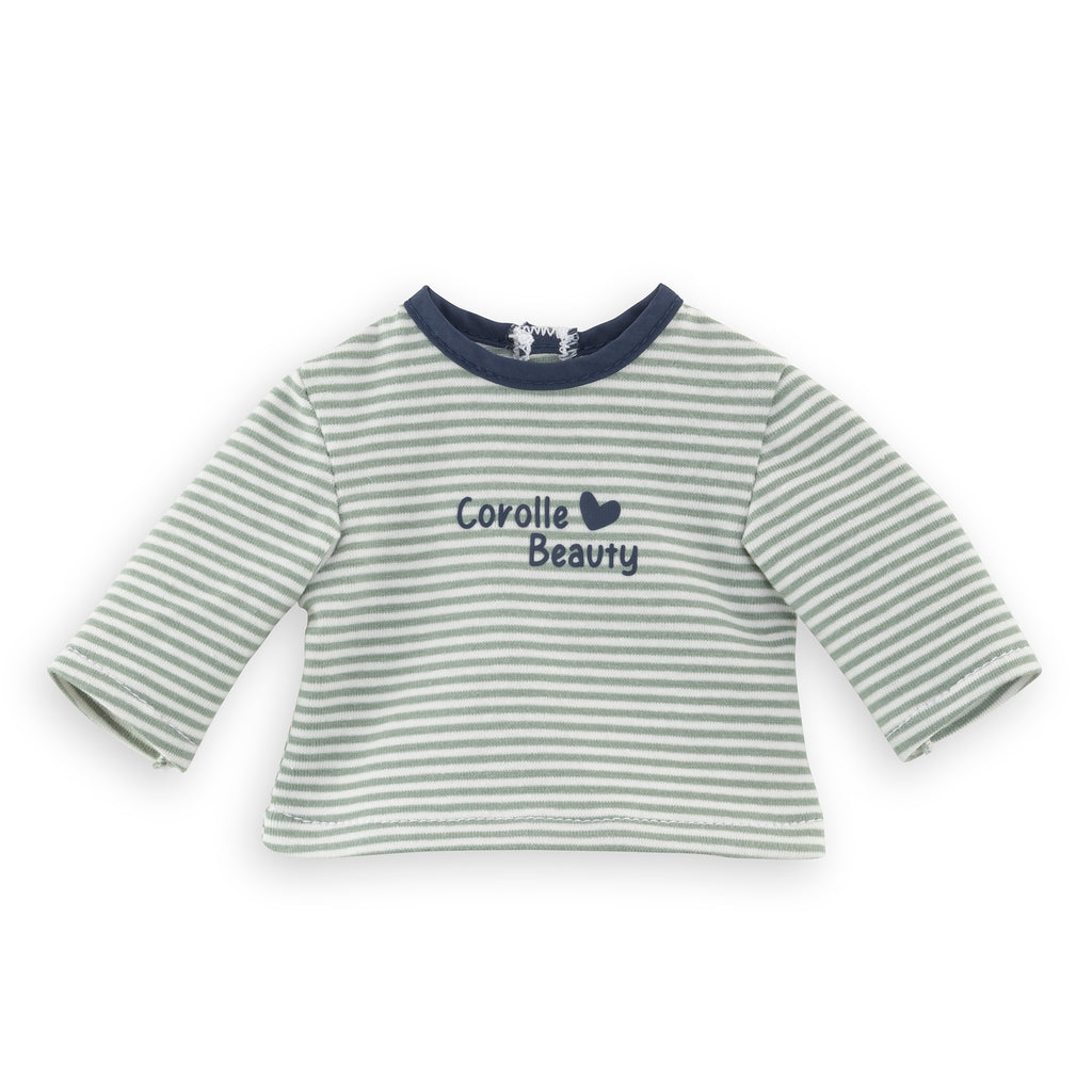 Long-Sleeved Striped T-Shirt for Ma Corolle Doll