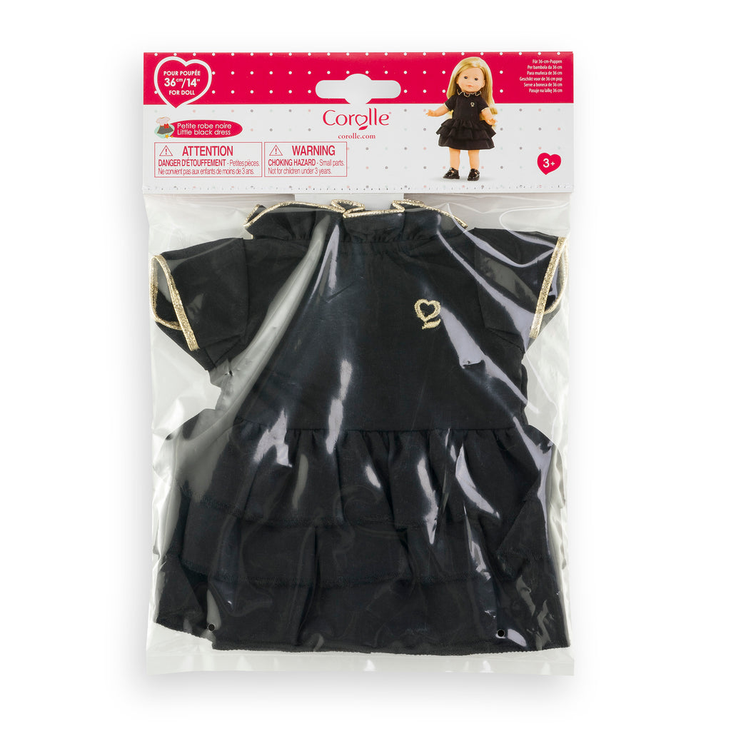 Vestido Negro Pequeño Para Muñeca Ma Corolle