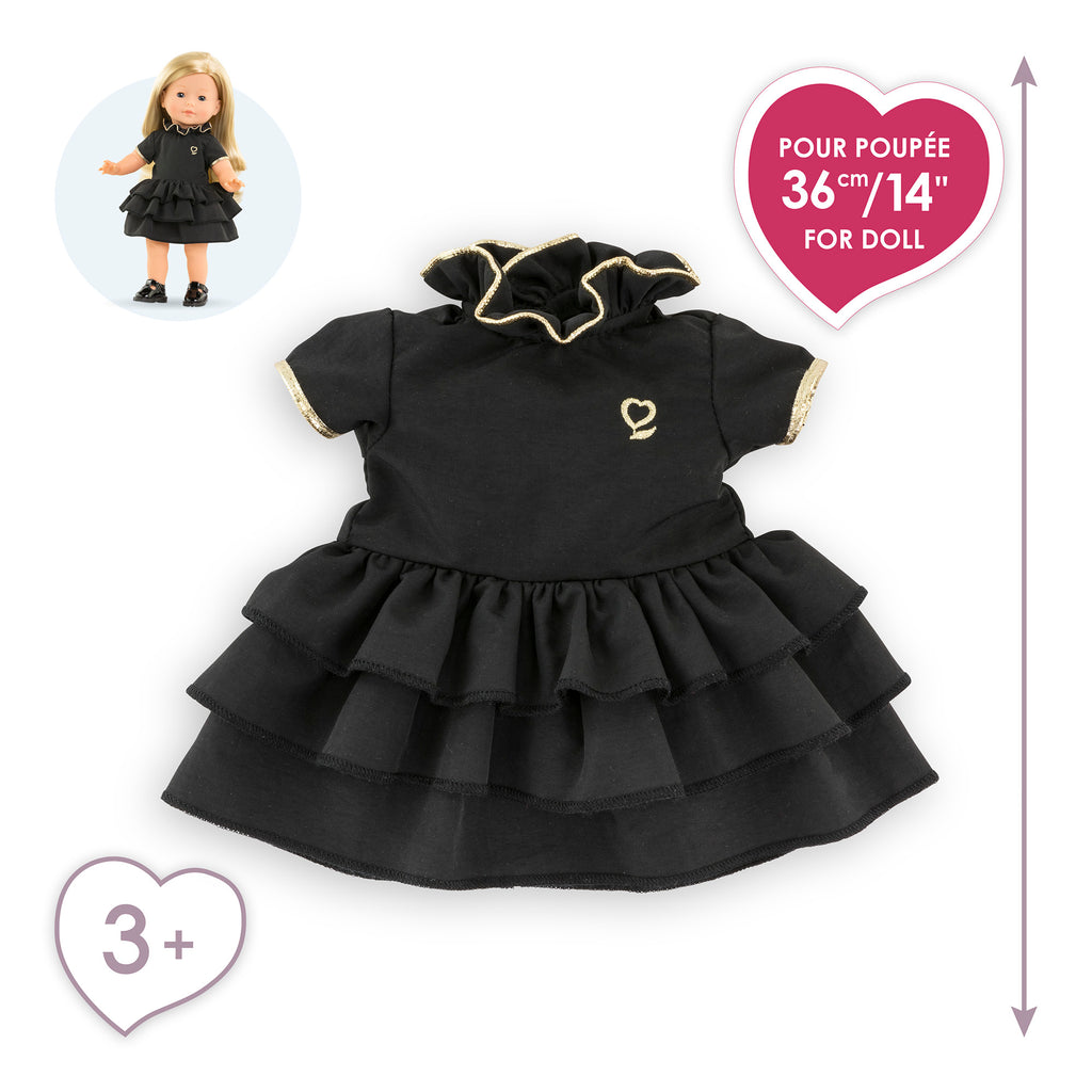Vestido Negro Pequeño Para Muñeca Ma Corolle
