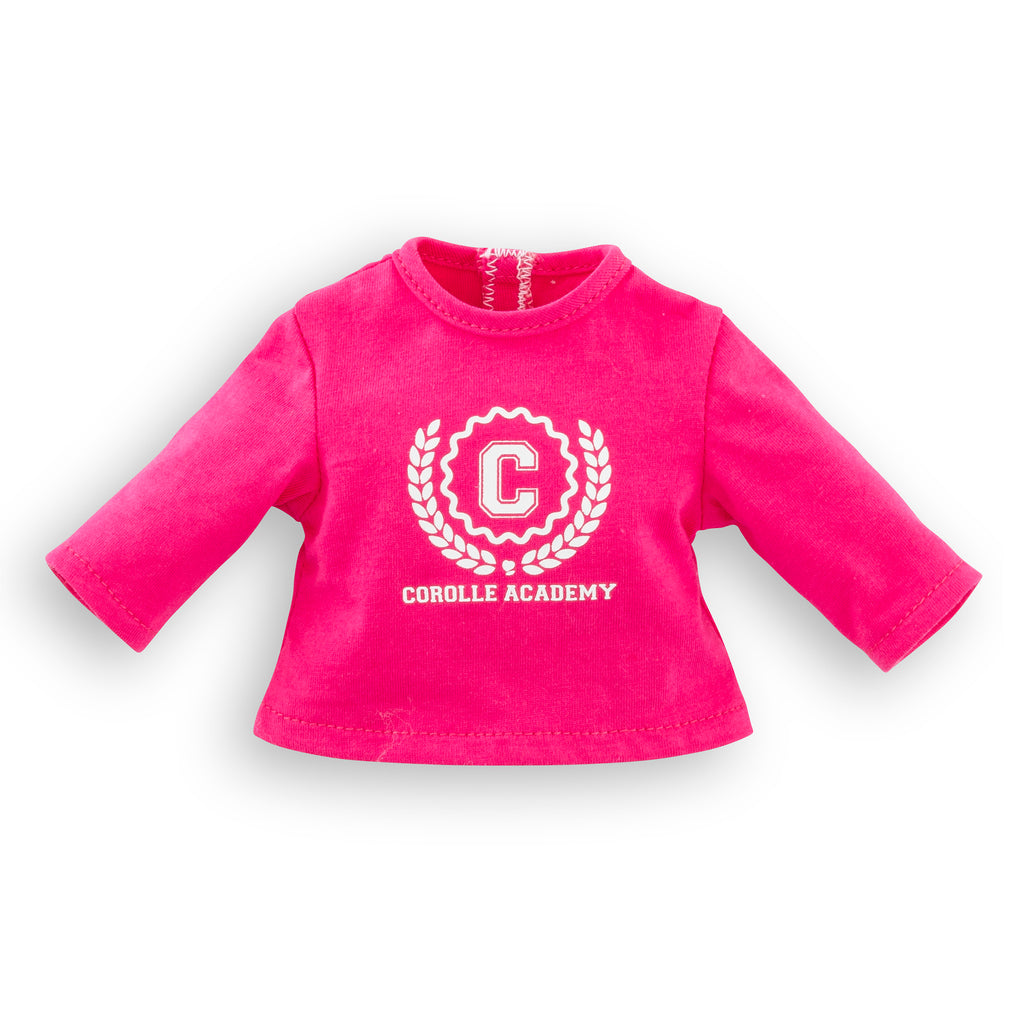 Camiseta Fucsia Corolle Academy Para Muñeca Ma Corolle